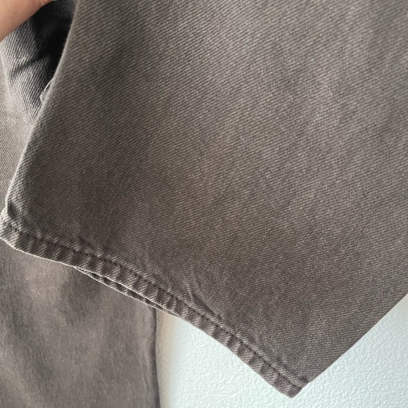 Good American Good 90’s Duster Straight Jeans In Coffee 001 Color Size 2/26 - Picture 5 of 10